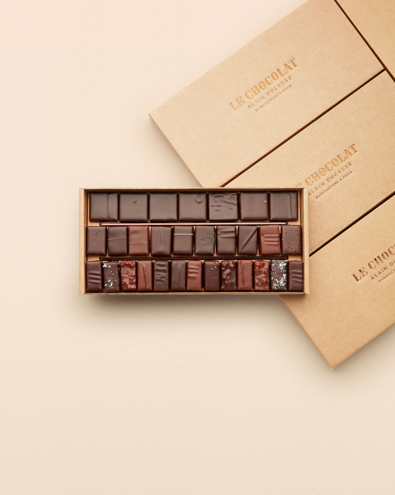 Coffret chocolat boîte de 30 - Johann Dubois chocolatier