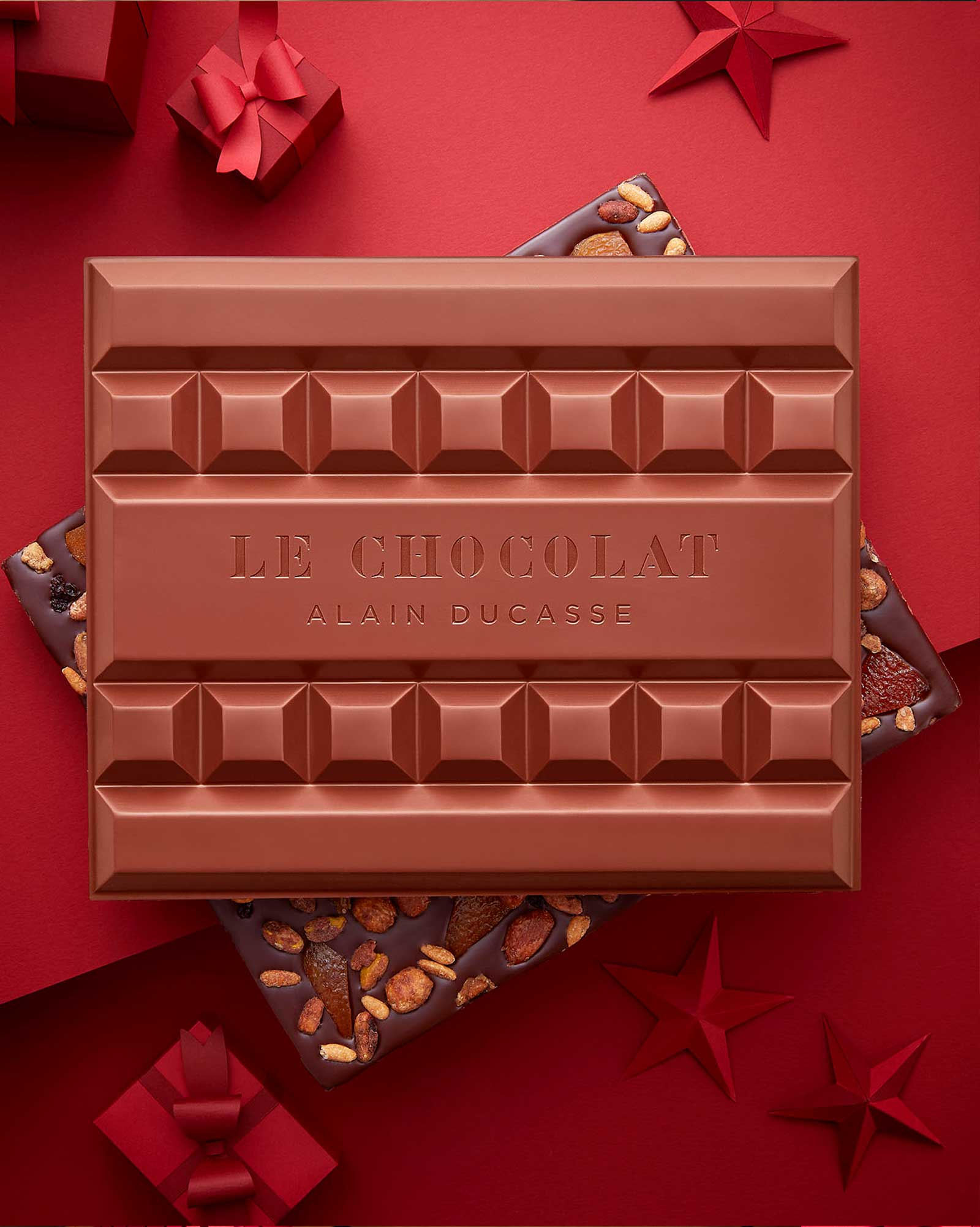 Bloc de Chocolat de Noël