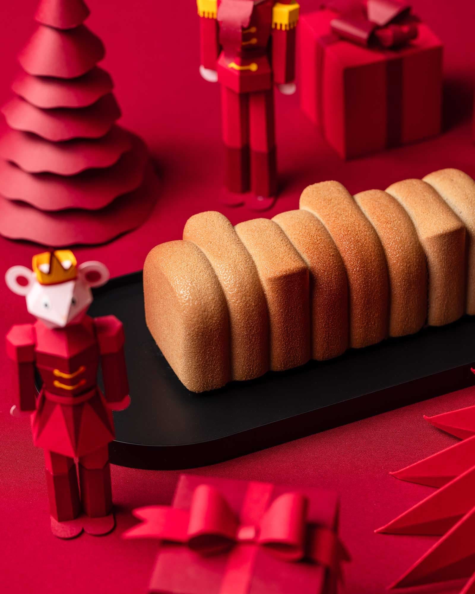 Bûche glacée de Noël