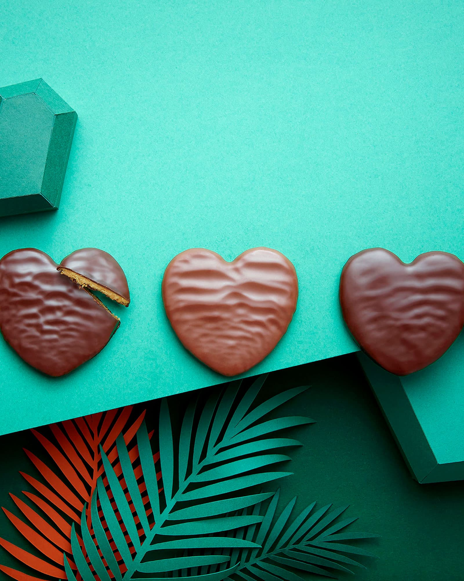 Coffret cœurs biscuits