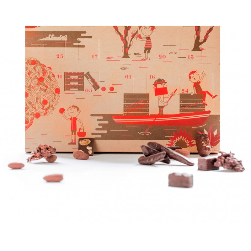 Calendrier De L Avent Chocolat Haut De Gamme 