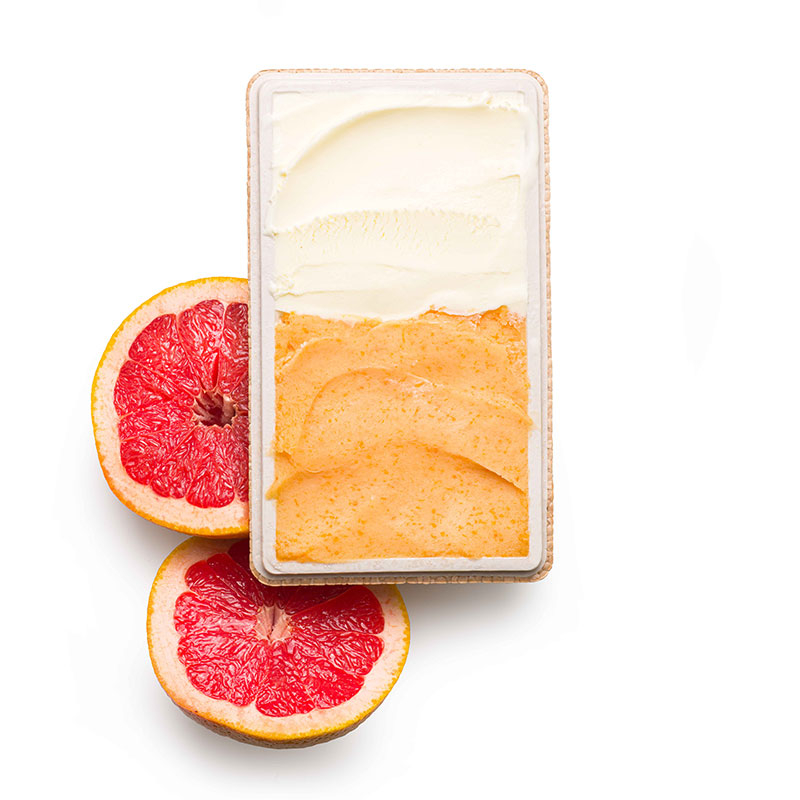 Glace Yaourt Fermenté - Sorbet Pamplemousse Vermouth