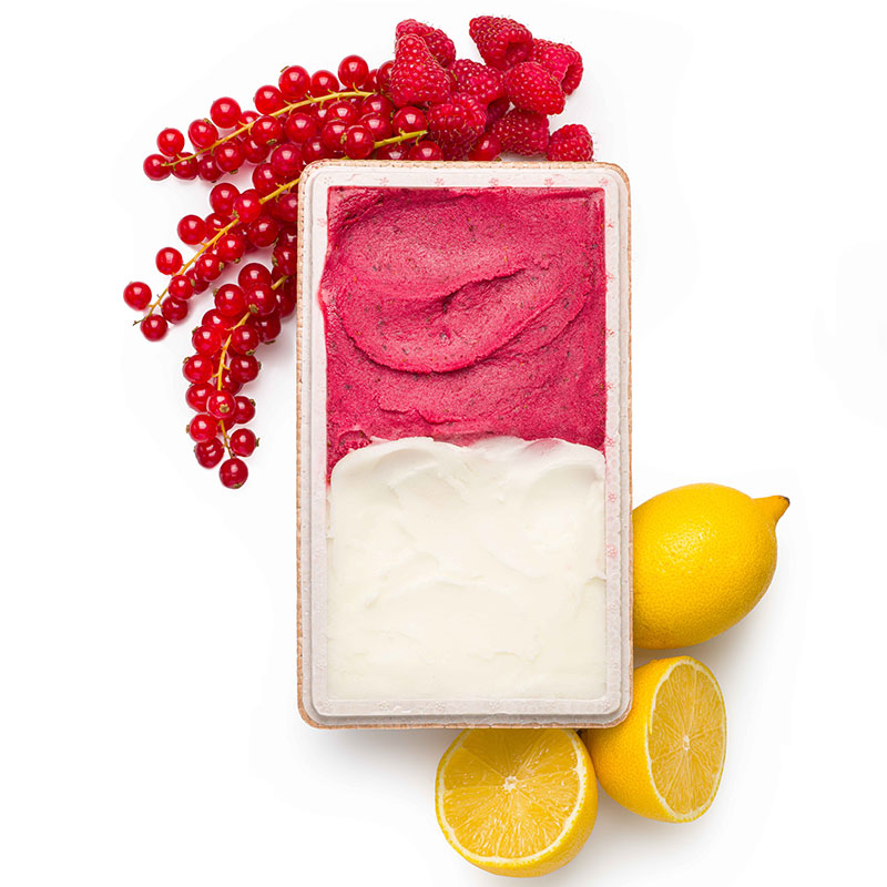 Sorbets Citron - Framboise Groseille