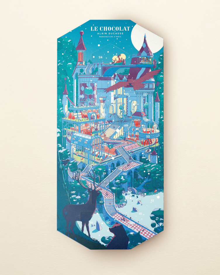 Chocolate Advent Calendar Le Chocolat Alain Ducasse